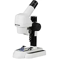 Мікроскоп оптичний для початківців Bresser Junior 20x Magnification Біологічний мікроскоп білий