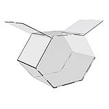 Диспенсер EKOSTAR двухсторонній для снеків, горіхів 1 комірка, фото 3