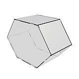 Диспенсер EKOSTAR двухсторонній для снеків, горіхів 1 комірка, фото 2