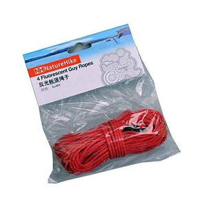 Світловідбивний шнур Naturehike NH15A001-G 4 шт. х 4000 мм, фото 1
