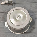 Кухонний подрібнювач 850 Вт з металевою чашею на 1.7 л універсальний чоппер харчовий, фото 5