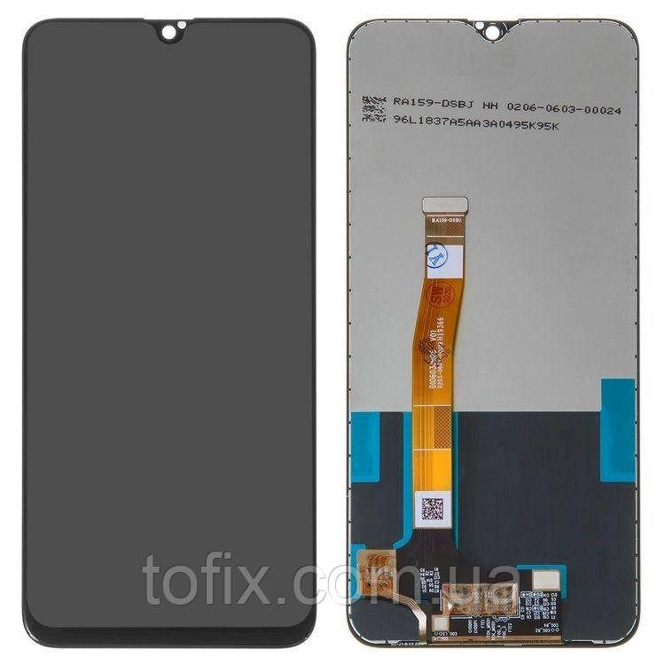 Дисплей Oppo Realme 3 Pro / Realme X Lite із сенсором, чорний, оригінал