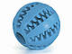 Іграшка м'ячик з отворами для корму 7 см 7см Синий, фото 5