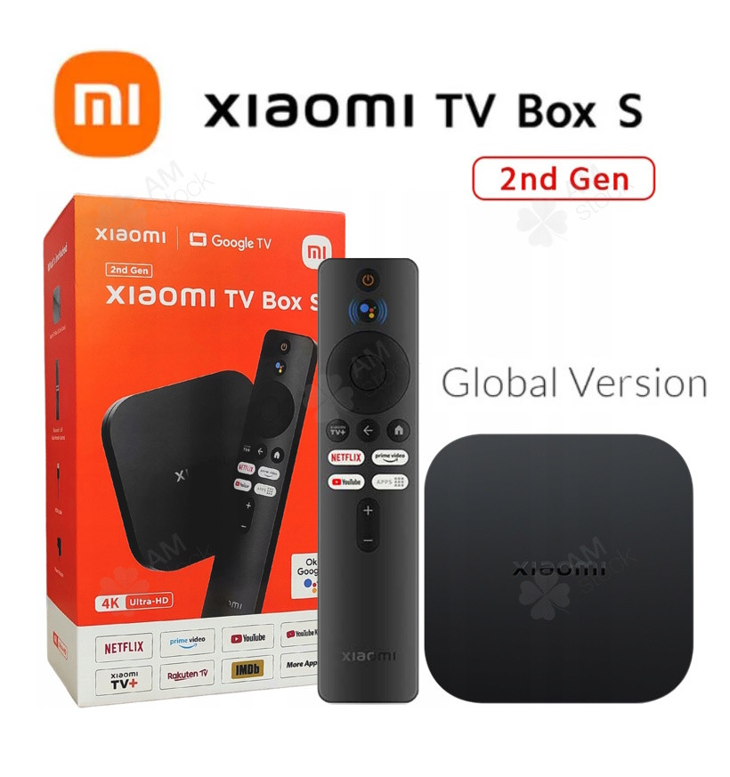 Медіаплеєр Xiaomi TV Box S 2nd Gen S905X4 2/8Gb 4K Ultra HD GoogleTV