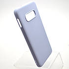 Чохол накладка Silicon Case Full Cover для Samsung S10e Galaxy G970 Light Purple, фото 3