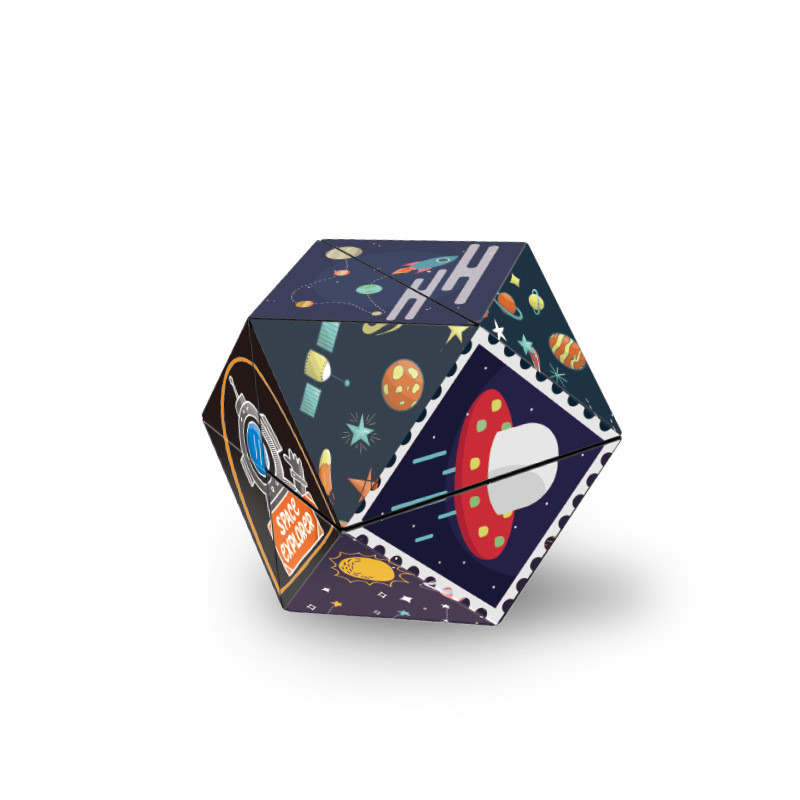 QiYi MofangGe Shape Shifting Megaminx | Мегамінкс Space QY3107