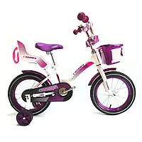Детский велосипед Crosser Kids Bike 14" Фиолетовый