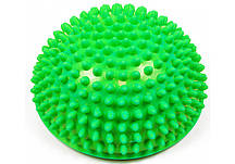 Напівсфера масажний кіндербол EasyFit 16 см м'яка зелена