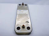 Вторинний теплообмінник Alfa Laval газового котла Junkers ZW-23 Bosch Ceraclass Gaz 3000 87054062870, фото 6
