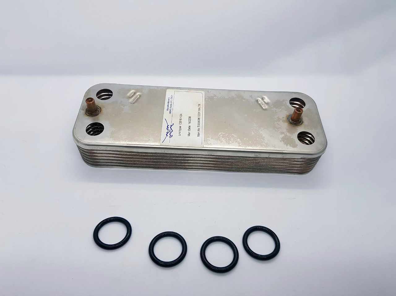 Вторинний теплообмінник Alfa Laval газового котла Junkers ZW-23 Bosch Ceraclass Gaz 3000 87054062870