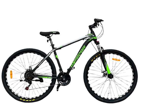 Гірський Велосипед TopRider 611 26" дюймів розмір рами 17" Салатовий