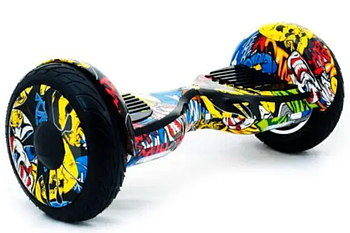 Гіроскутер Smart Balance Premium PRO 10.5 дюйма Жовтий Хип-Хоп