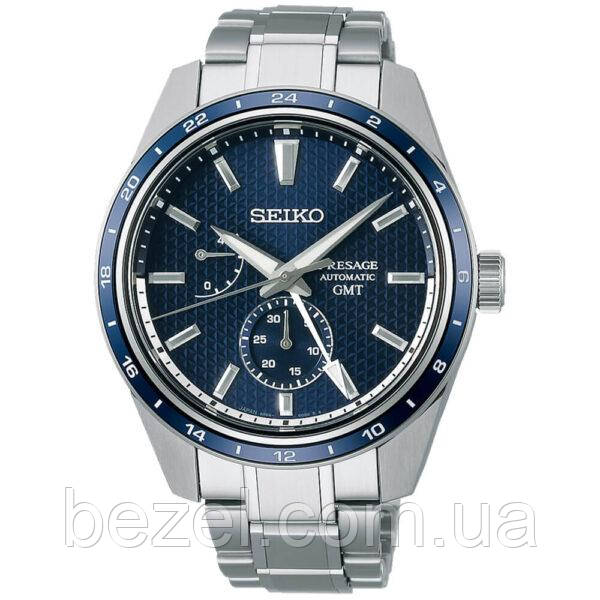 Чоловічий годинник Seiko Presage Sharp Edged GMT Limited Edition SPB303J1