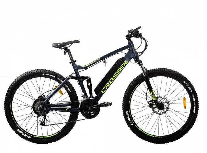 Електровелосипед 29 E-GROVES Li ion 14A 36V 350W BAFANG 2021 Чорнозелений