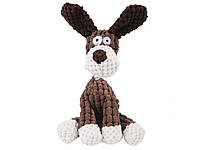 Іграшка для собак з пищалкою м'яка плюшева Собачка 28 см х 7 см Хіт продажу!