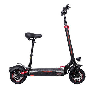 Електросамоокат Crosser T4 Turbo-S (1500 Вт х 2 двигуни) — Чорний