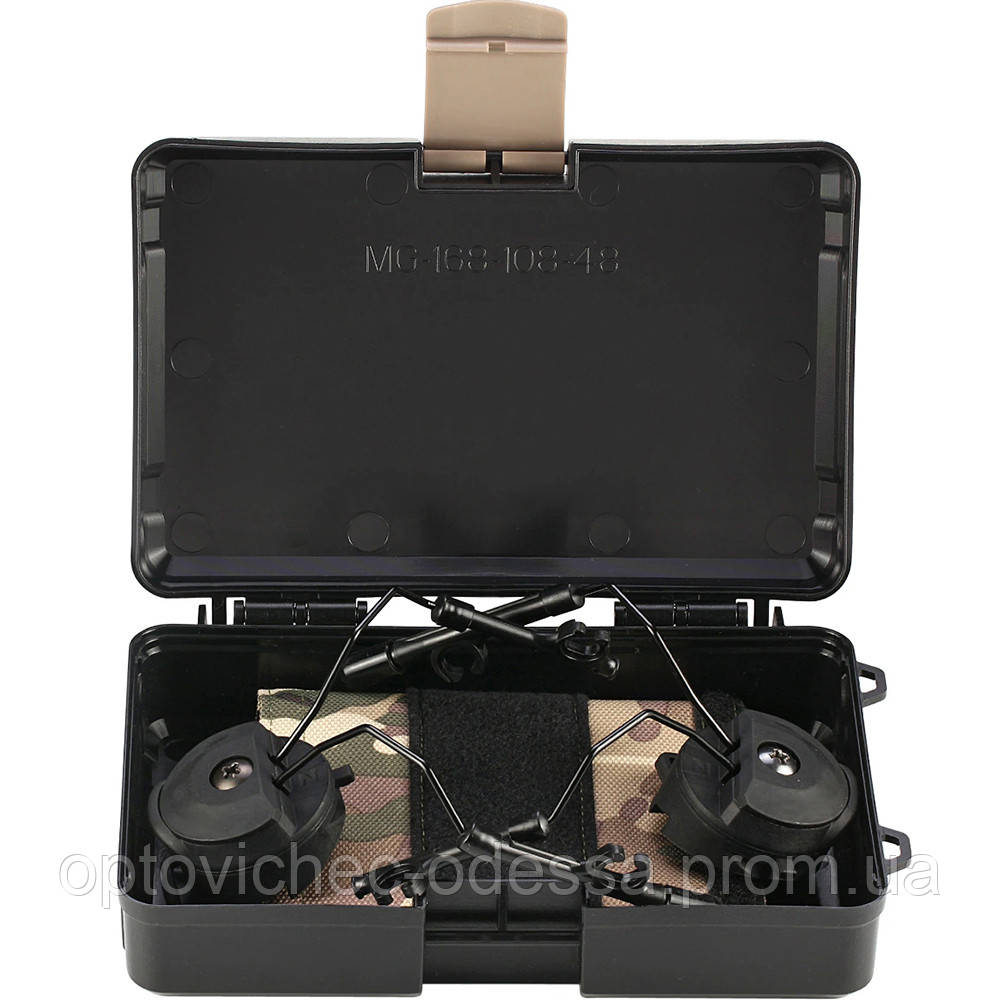 Адаптери кріплення на шолом до активних навушників  Чорний Хіт продажу!