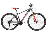 Горный велосипед 29 дюймов 17 рама Crosser 075-C 29"(21sSHIMANO+Hydra) Красный
