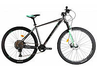 Горный велосипед 29 дюйма 19 рама Crosser Solo 29"(1*12 DEORE) Зелёный