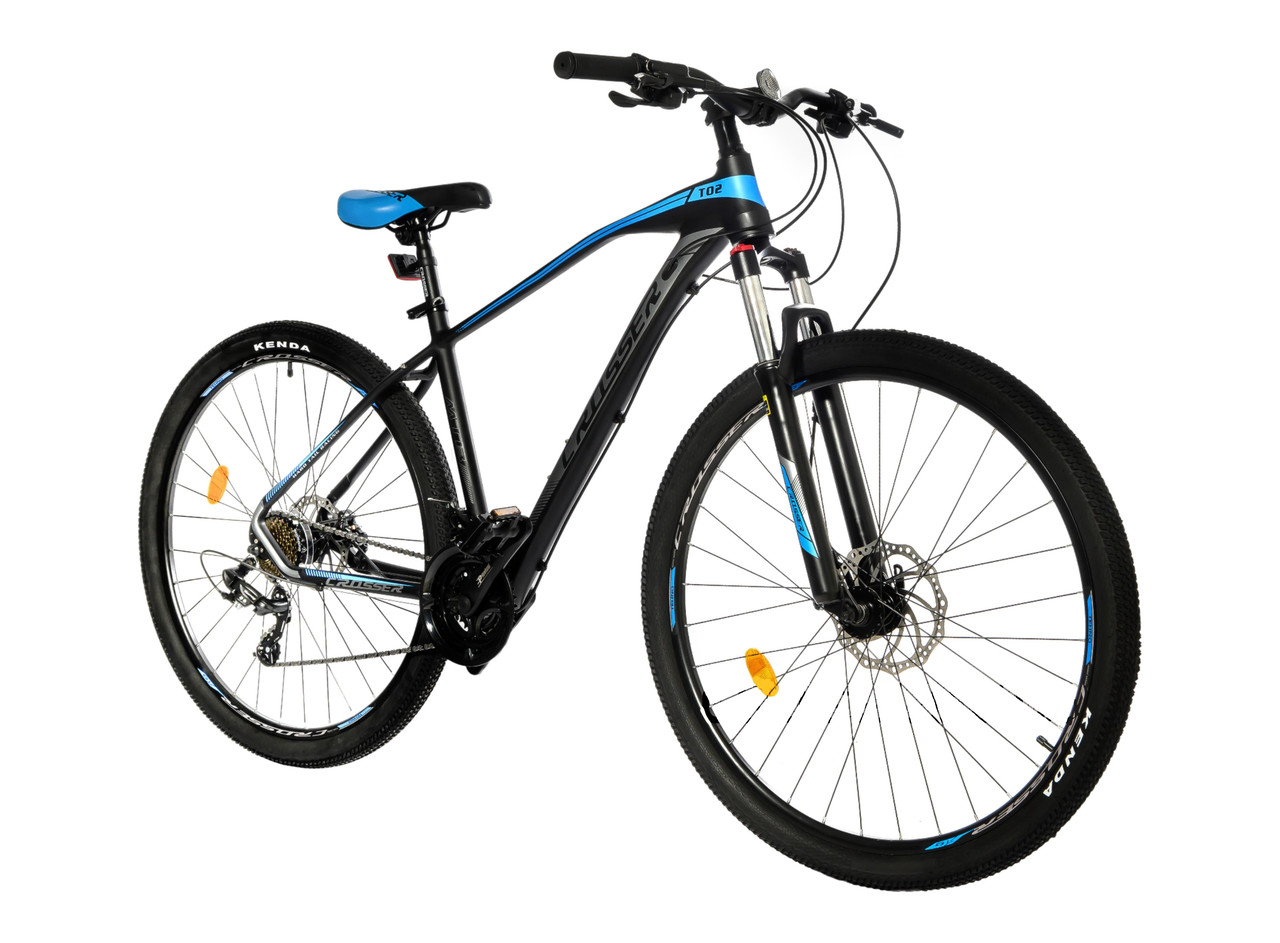 Горный велосипед 29 дюймов 18 рама Crosser T02 29″ Синий: продажа, цена ...
