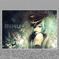 Плакат А4 Аниме Vocaloid 001