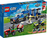 Конструктор LEGO City Полицейский мобильный командный трейлер 60315 ЛЕГО
