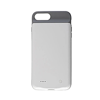 Чехол аккумулятор AmaCase для iPhone 7 Plus Белый (4000 мАч), чехол повербанк на айфон 7 ПЛЮС, чехол зарядка