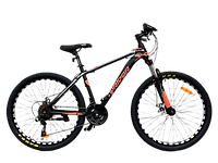 Горный Велосипед TopRider 611 26" дюймов размер рамы 17" Оранжевый