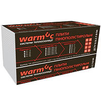 Пенопласт ТУ М35 (EPS 80) 1000х500х150мм 15кг/м3 Warm-C