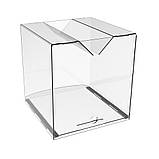 Ящик для пожертвувань EKOSTAR 200х200х200 широка щілина, фото 2