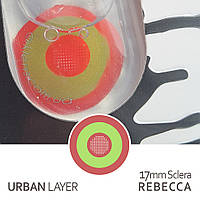 Контактные цветные линзы Urban Layer 17mm Sclera Rebecca