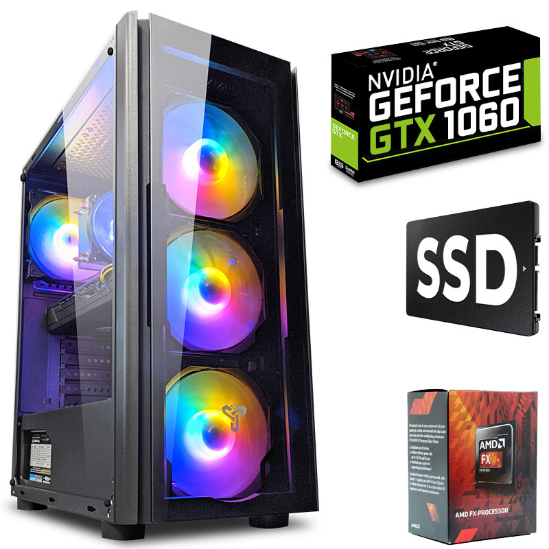 Ультра Ігровий ПК ZEVS PC10580U FX8300 +GTX 1060 3GB