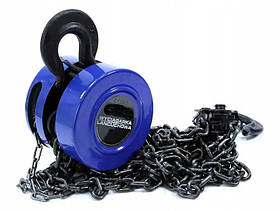 Блок ланцюговий, Лебідка (таль) FERRUM 3000кг, Висота 2,5 м