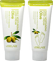 Набор кремов для рук и ног Lebelage Daily Moisturizing Olive Hand & Foot Cream 2 Set ,100мл*2шт