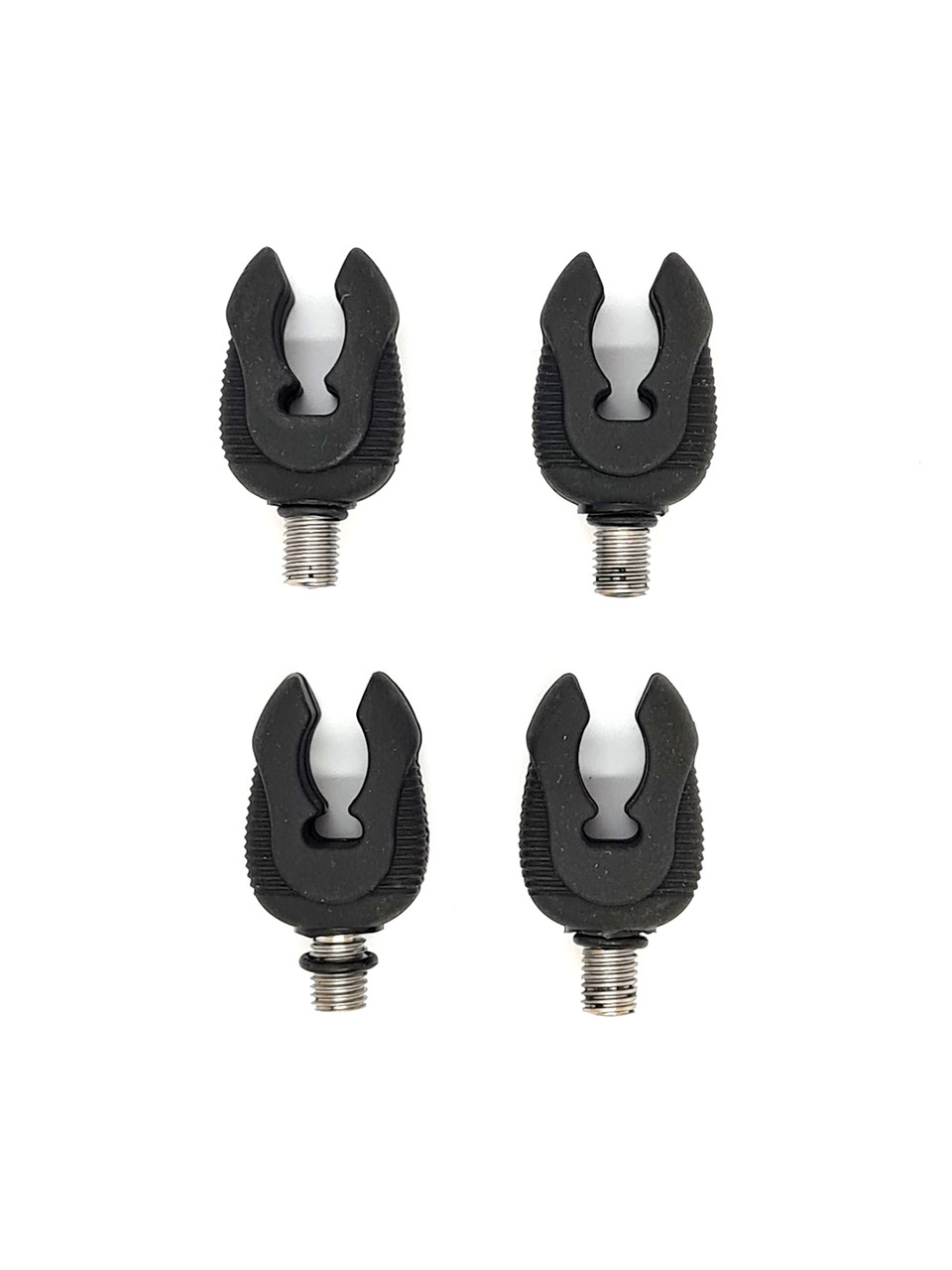 Набір рогачів Feima задній малий для вудлища (4шт/уп) (кол.: чорний), фото 1