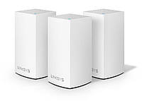 Беспроводной маршрутизатор (роутер) Linksys Velop Whole Home Intelligent Mesh WiFi System 3-pack (WHW0103)