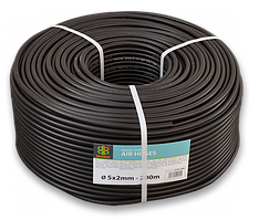 Шланг технічний, BRADAS, BLACK 5 х 2мм, 20bar, AH05*2BK