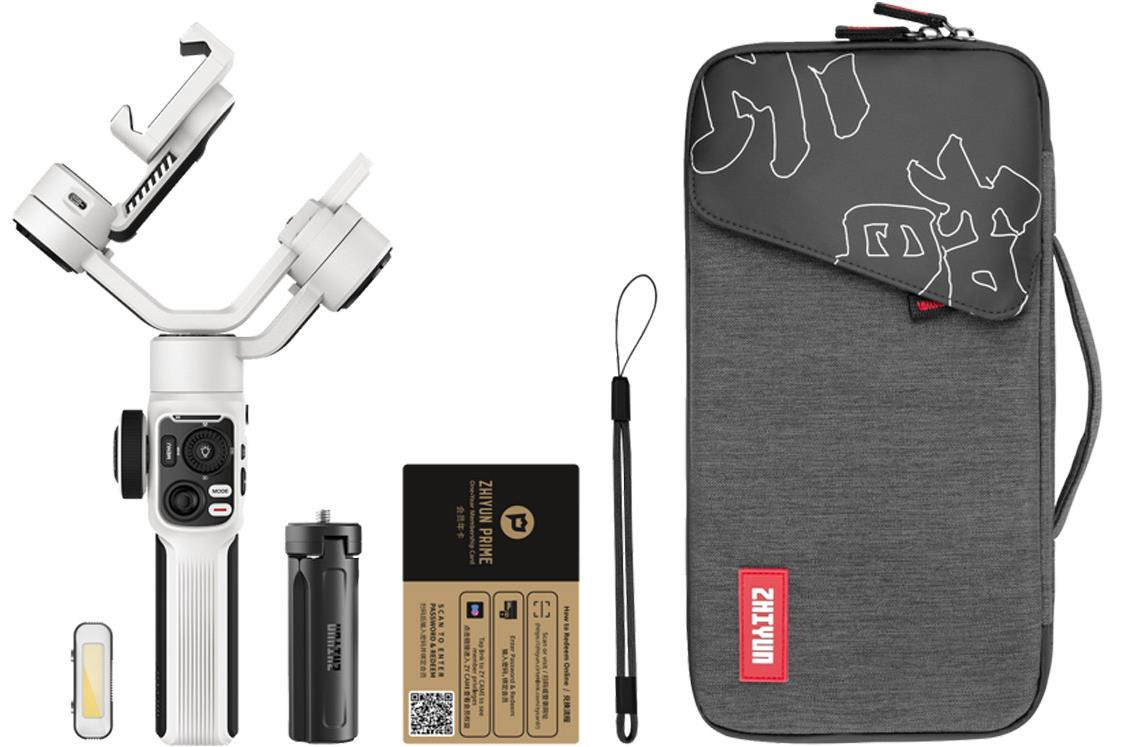 Стабілізатор для камери Zhiyun Smooth 5S Combo White, фото 1