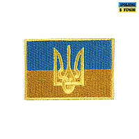 Прапор України з гербом 4 на 6 см