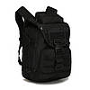 Рюкзак тактичний на 40л (48х30х23 см) M-09, Чорний / Рюкзак для кемпінгу із системою Molle, фото 2