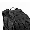 Рюкзак тактичний на 40л (48х30х23 см) M-09, Чорний / Рюкзак для кемпінгу із системою Molle, фото 7