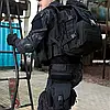 Рюкзак тактичний на 40л (48х30х23 см) M-09, Чорний / Рюкзак для кемпінгу із системою Molle, фото 3