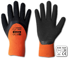 Рукавички захисні POWER FULL латекс, розмір 
10, RWPF10