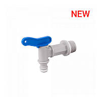 Кран, PP, РЗ 3/4'' прокладка, GTMK3400