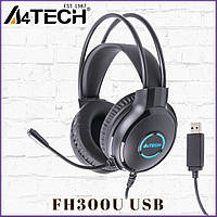 Гарнітура A4Tech FH300U (Black) USB Stereo Headphone USB інтерфейс