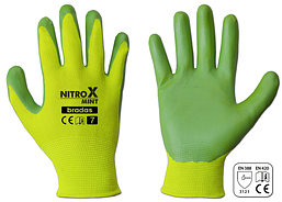 Рукавички захисні NITROX MINT нітрил, розмір 
6, RWNM6