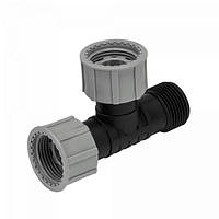 Трійник для клапанних колекторів РЗ 1" / 
РВ 1" / РВ 1", DSRAKZTM1F1F1