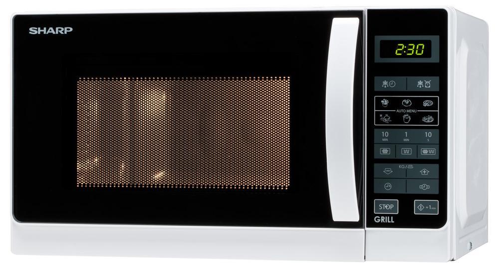 Мікрохвильовка з грилем Sharp R642WW