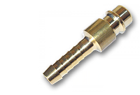 Штуцер "папа" с ниппелем на шланг 1/4" - 6 мм, латунь, ESSK, GK1301S