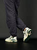 Жіночі кросівки New Balance 550 Green White Summer (Біло-зелені) ВзуттяНью Беланс 550 повсякденні шкіра демісезон, фото 10